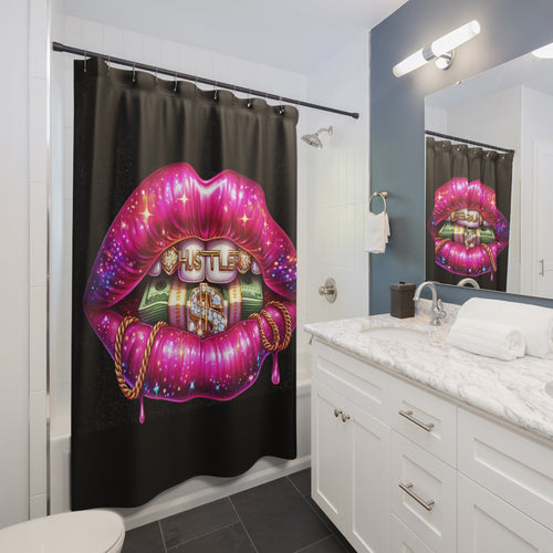 Hustle Flows Shower Curtains